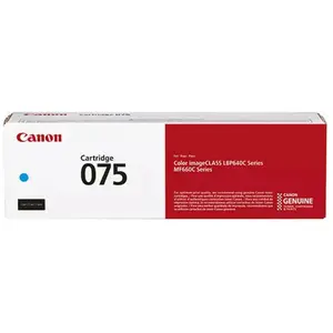 Comparateur de prix : Canon, Cartouche d'impression, Toner Cartridge 075 C cyan (C)