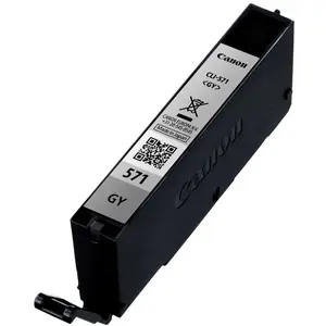 CANON Cartouche d'encre CLI-571GY Gris pas cher
