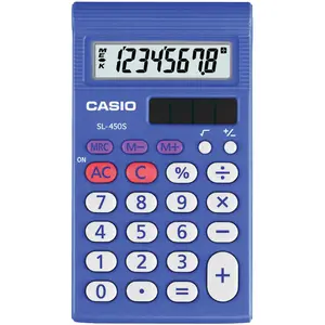 Casio SL-450S Casio SL-450S Calculatrice Violet pas cher