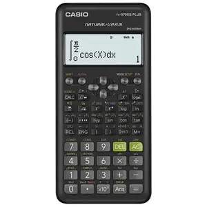 Casio Kalkulator Naukowy Fx-570esplus-2-B 417 Funkcji 77x162mm Czarny