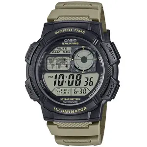 Casio, Montre, AE-1000W-5AVEF, Marron, (Montre numérique, 48.20 mm) pas cher