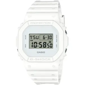 Casio, Montre, DW-5600WW-7ER, Blanc, (Montre numérique, 48.90 mm) pas cher