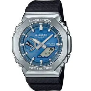 Casio, Montre, GBM-2100A-2BER, Bleu, (Montre de sport, Montre numérique, 44.40 mm) pas cher