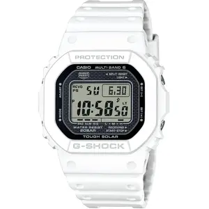 Comparateur de prix : Casio, Montre, GW-5000HS-7ER, Blanc, (Chronographe, Montre numérique)