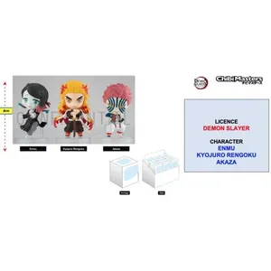 Non communiqué Banpresto Demon Slayer - Figurine Chibimasters 8cm - Vol 2 'assortiment 12 Pcs