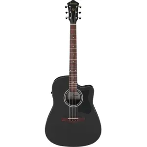Ibanez V44CE Weathered Black Open Pore elektrisch-akoestische westerng... pas cher