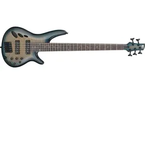 Ibanez SRD905 Cosmic Blue Starburst Low Gloss 5-snarige elektrische ba...Vendu parbol