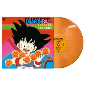 IMPORT TV Manga Dragon Ball : Hit Song Collection Vinyle Orange Transparent pas cher