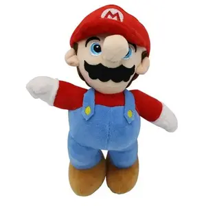 OEM Peluche Super Mario - Mario Rouge&Bleu 25cm pas cher