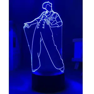 3D Veilleuse Harry Styles 16 couleurs changeantes FONGWAN Lampe LED-To... pas cher