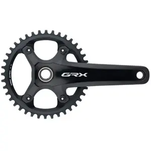 SHIMANO Unisexe - Adulte FC-RX810 Pédalier Noir Taille Unique pas cher