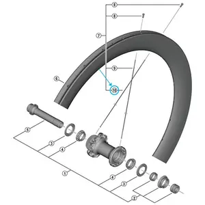 Shimano, Roue de vélo : accessoires pas cher