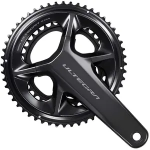 Pédalier 12 vitesses Shimano Ultegra FC-R8100 - noir - 12 vitesses/52/36T pas cher