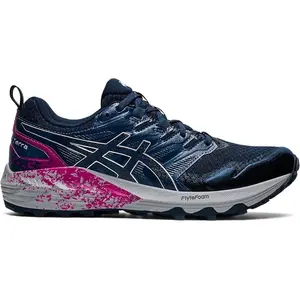 Chaussures de running - ASICS - Gel Trabuco Terra W - Bleu - Femme - Régulier pas cher
