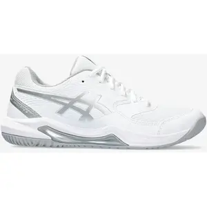 Comparateur de prix : ASICS Dedicate 8 Femmes Chaussures de Tennis Blanc Argent, White Pure Silver, 39 EU
