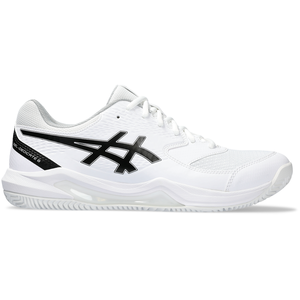 ASICS Gel-Dedicate 8 Padel, Baskets pour homme, Blanc et noir., 43.5 EU pas cher