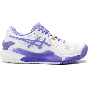 Comparateur de prix : ASICS - gel-resolution 9 clay - Tennisschoenen gravel dames - Wit