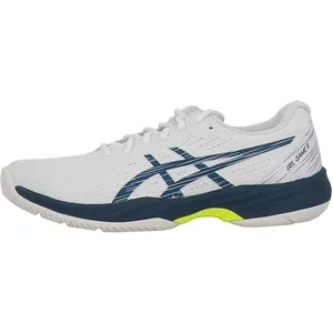 ASICS Homme Gel-Game 9 Baskets, White Mako Blue, 46 EU, White Mako Blue, 46 EUVendu paramazon