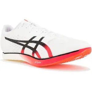 Chaussures Asics Metaspeed MD Blanc Rouge, Taille 45 - EUR pas cher