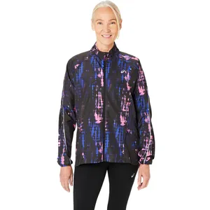 Asics Road Lite - Sportjas - Running - Zwart/Paars - Dames