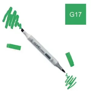Stylo feutre Copic Ciao double pointe - G17 Forest Green pas cher