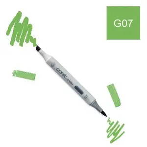 Stylo feutre Copic Ciao double pointe - G07 Nile Green pas cher