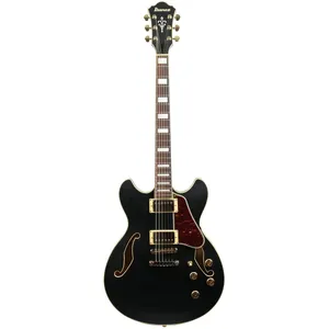 Ibanez Ibanez As73g-Bkf - Guitare ?Lectrique Hollow Body - Black Flat