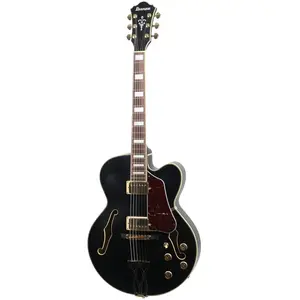 Ibanez Artcore AF75G-BKF Black Flat pas cher
