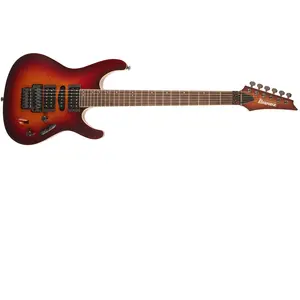 Ibanez Prestige S6570SK-STB Sunset Burst - Elektrische gitaarVendu parbol
