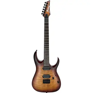 Comparateur de prix : Elektrische gitaar Ibanez RGA42FM-DEF Dragon Eye Burst Flat