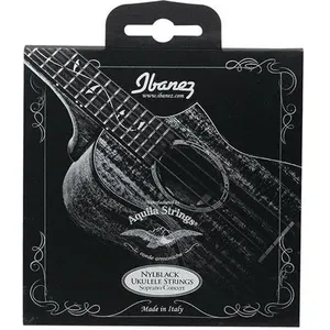 Ibanez NBUKS4 Cordes nylon noir pour ukulélé
