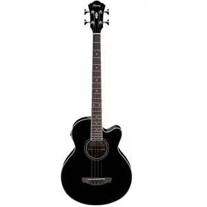 Ibanez AEB8E Black akoestisch-elektrische basgitaar pas cher