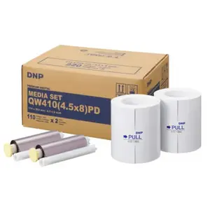 Comparateur de prix : DNP Kit d'impression PD 11x20cm pour DP-QW410