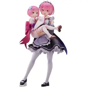 Sega Starting Life In Another World Pvc 1/7 Statue Ram & Ram Enfant Re:zero 23 Cm pas cher