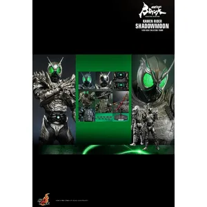 Figurine Hot Toys TMS101 - Kamen Rider - Shadow Moon Standard Version pas cher