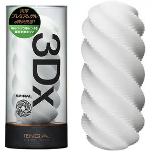 Tenga - TENGA 3Dx SPIRAL Masturbator - Unieke textuur - Herbruikbaar pas cher