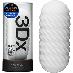 Tenga - TENGA 3Dx FLOW Masturbator - Unieke textuur - Herbruikbaar