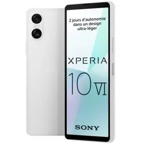 Smartphone Sony Xperia 10 VI 5G Double SIM 128 Go 6.1" Blanc pas cher