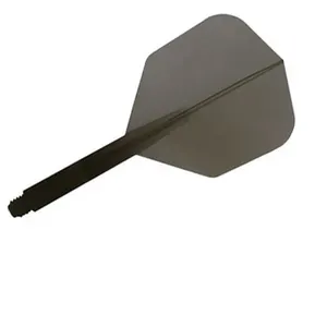 Condor Zero Stress Flight System - Small Clear Black - Dart Flights