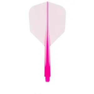 Condor Zero Stress Flight System - Small Clear Pink - Dart Flights pas cher