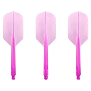 Condor Zero Stress Flight System - Small Clear Red - Dart Flights