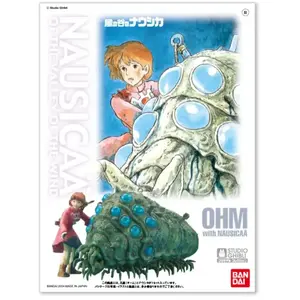 Bandai Ghibli - Maquette Nausicaa 04 Ohmu Bleu Et Nausicaa pas cher