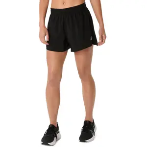 Asics Core 4IN Running Korte Broek Dames Performance Black L pas cher