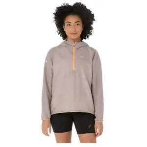 ASICS Performance, Femmes, Veste de running, Fujitrail Packable Windbreaker Grau (L), Gris, L pas cher