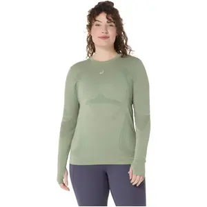 Asics Road Seamless Top Vrouwen Groente pas cher