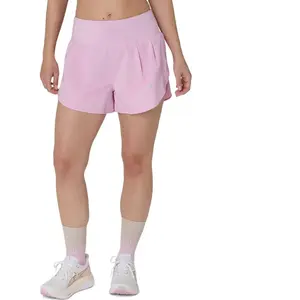 ASICS Short de running Road 3.5 - Rose, Rose L pas cher