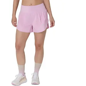 Short Asics Road 3.5in Rose Femme, Taille M pas cher