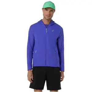 Veste Asics Road Packable Violet, Taille L