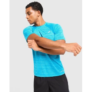 ASICS Road T-Shirt - Bleu, Bleu XS pas cher