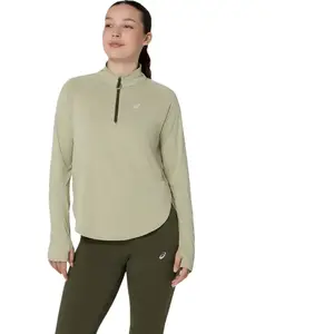 Asics T-shirt à Manches Longues Avec Demi-zip Nagino Run pas cher